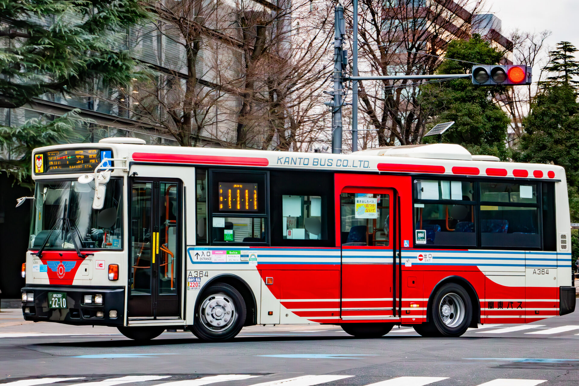 関東バス 練馬200か2210（阿佐ヶ谷：A364） | わくわくバス