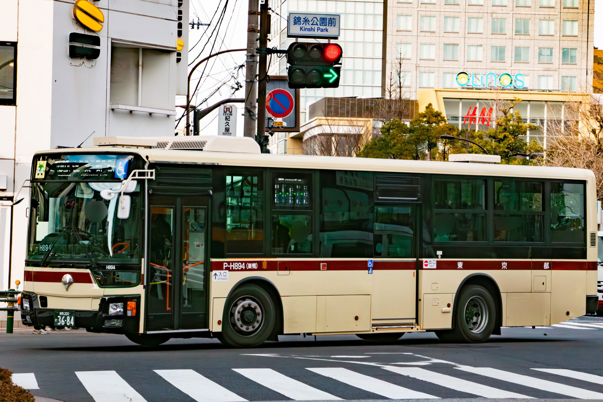 東京都交通局 練馬200か3684（巣鴨：P-H894） | わくわくバス