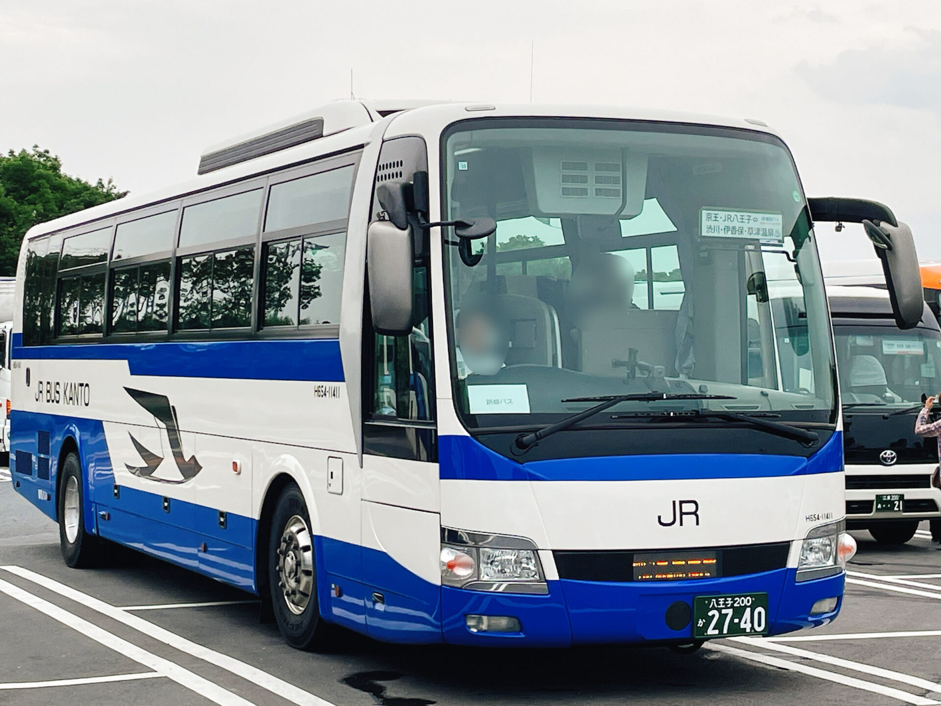 群馬バス 八王子200か2740 | わくわくバス